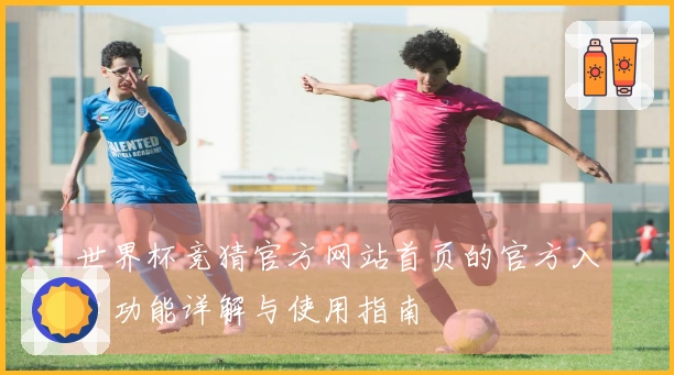 世界杯竞猜官方网站首页的官方入口功能详解与使用指南